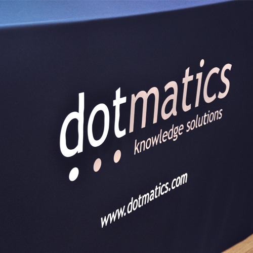 [행사용 테이블보]dotmatics-쿠션지(원단1마가격)