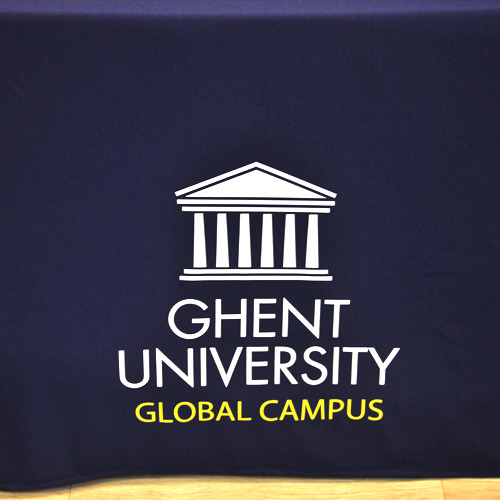 [행사용 테이블보]Ghent University-쿠션지(원단1마가격)